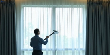Commercial curtain stain removal service blackett-nsw hotels offices restaurants